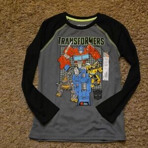 Jumping Beans Black and Gray Long Sleeve Tee